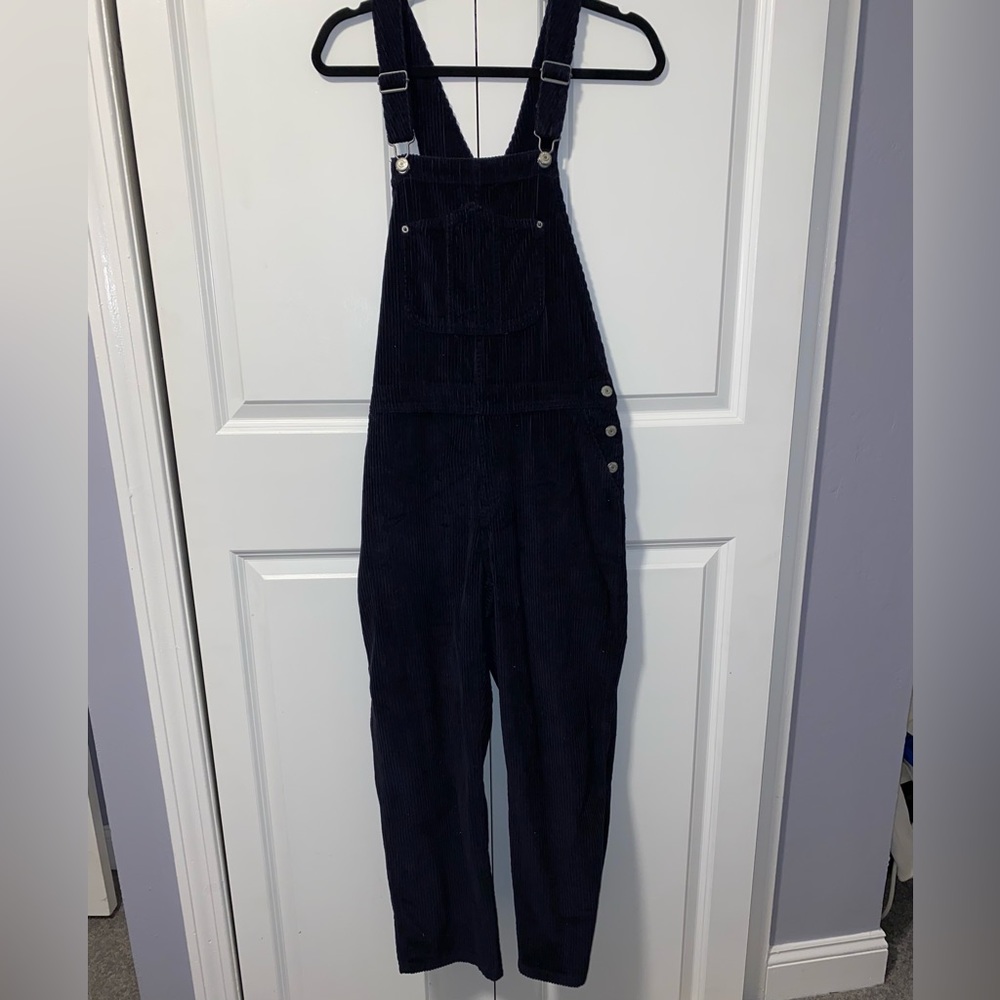 OLD NAVY Straight Corduroy Workwear Overalls Jumpsuit| 10 Petite | Never worn